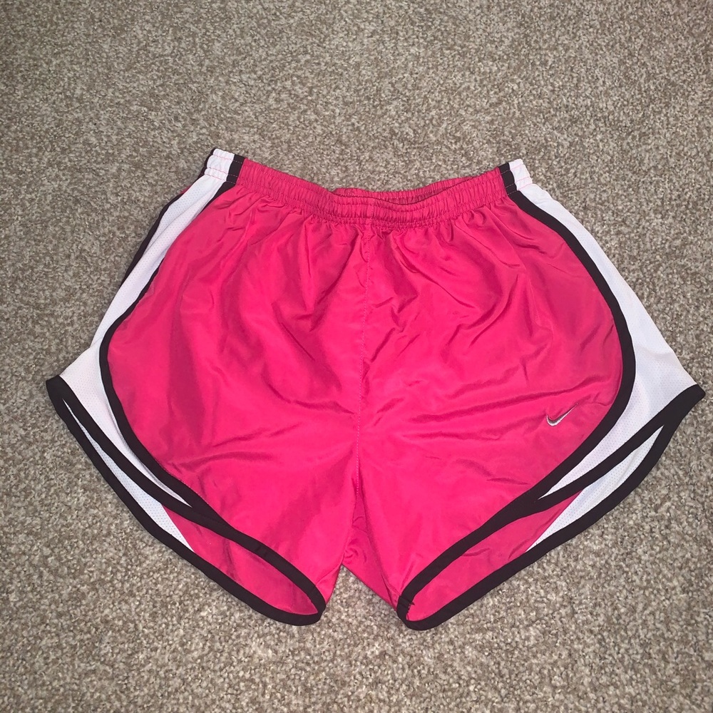 Nike Women's Dri-FIT Tempo Running Shorts (pink)